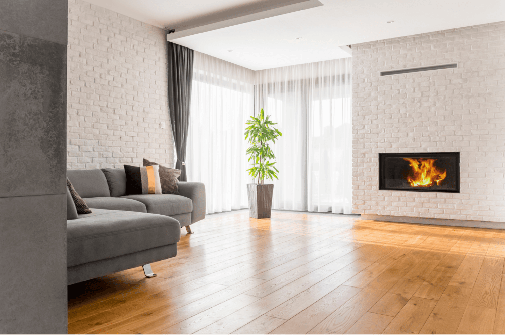 Living room flooring