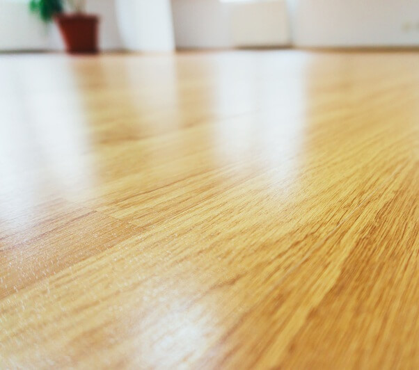 Luxury vinyl tile flooring in a modern interior